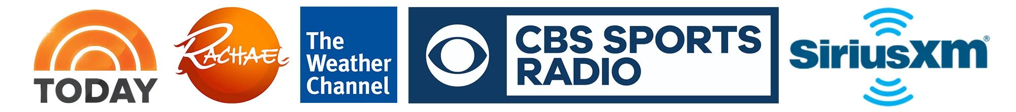 As seen on TODAY Show, Rachael Ray, The Weather Channel, CBS Sports Radio, SiriusXM