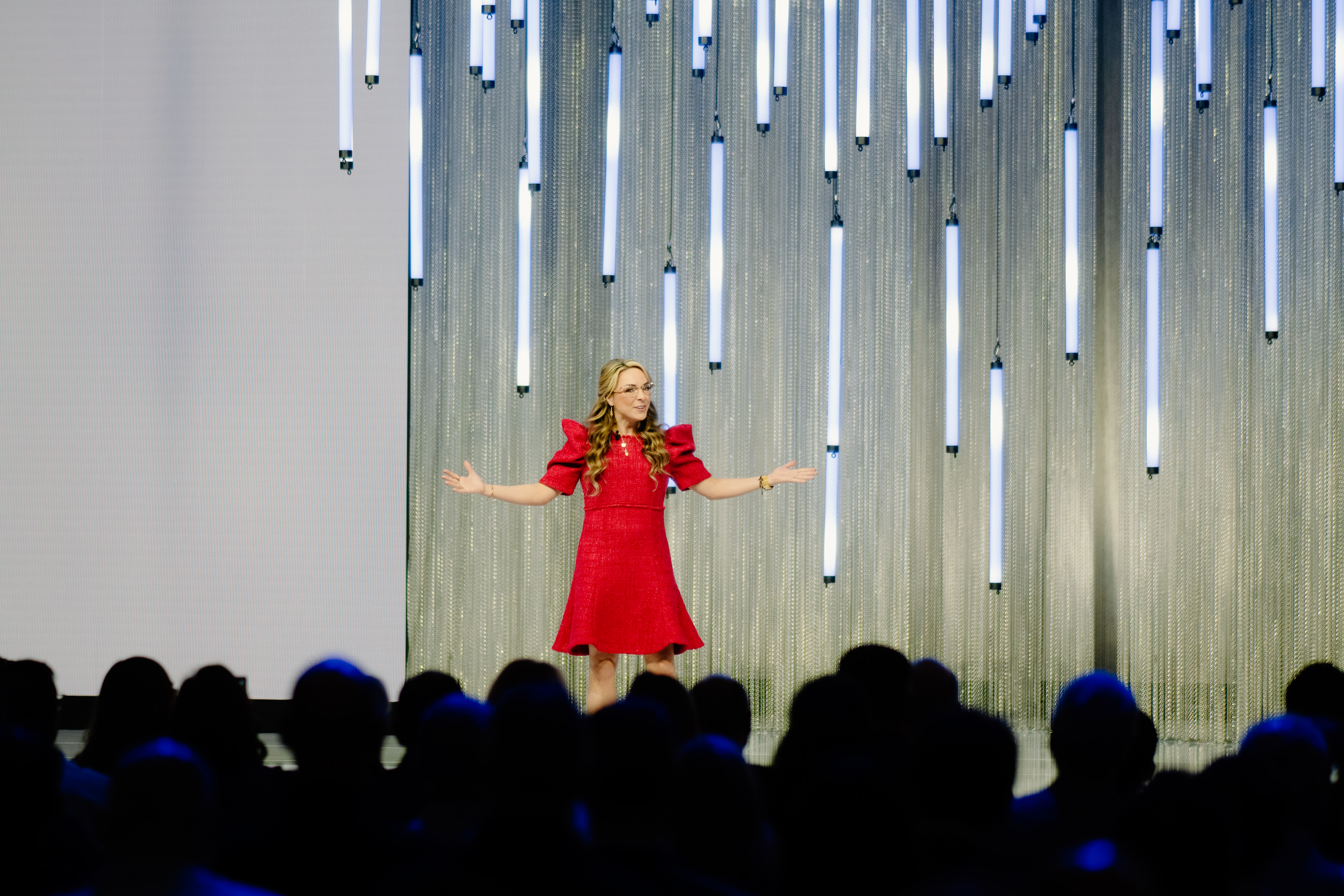 Katie Linendoll on stage